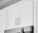 Avondale Shaker Alpine White Ready to Assemble Plywood 30 in x 18 in Wall Bridge Cabinet (30 in W x 18 in H x 12 in D)