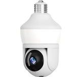 Motion Detecting 360-Degree Indoor/Outdoor Wi-Fi Home Security Camera with Light