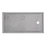 60 in. x 32 in. Single Threshold Right Drain Shower Base in White