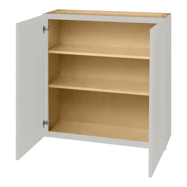 Avondale Shaker Dove Gray Ready to Assemble Plywood 36 in Wall Cabinet (36 in W x 36 in H x 12 in D)