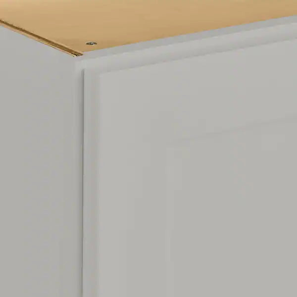 Avondale Shaker Dove Gray Ready to Assemble Plywood 36 in Wall Cabinet (36 in W x 36 in H x 12 in D)