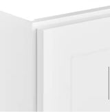 Avondale Shaker Alpine White Quick Assemble Plywood 30 in Wall Kitchen Cabinet (30 in W x 42 in H x 12 in D)