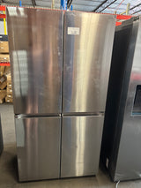 Samsung 23 cu. ft. Counter Depth 4-Door French Door Refrigerator with Beverage Center in Stainless Steel