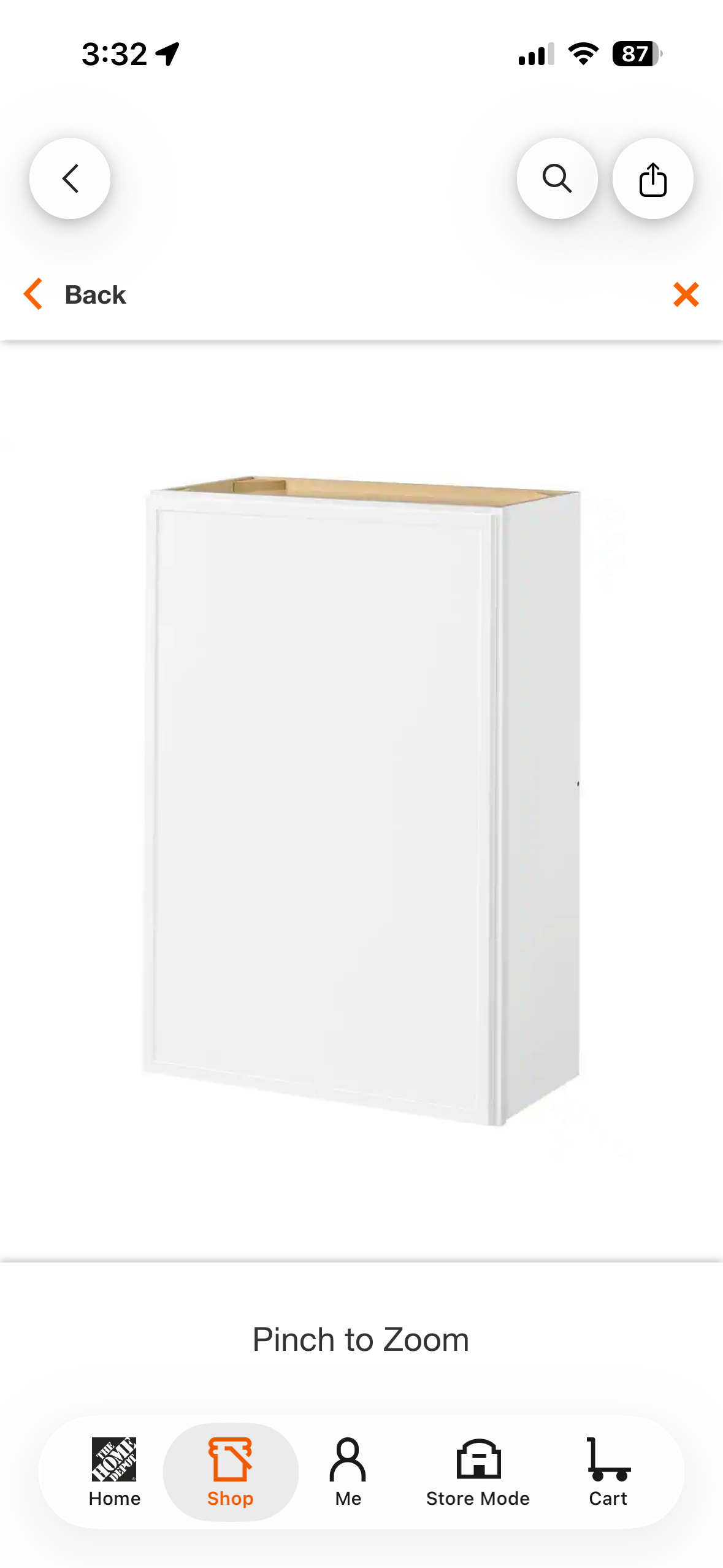Leyton 24 in. W x 12 in. D x 36 in. H Ready to Assemble Plywood Slim Shaker Wall Kitchen Cabinet in Alpine White