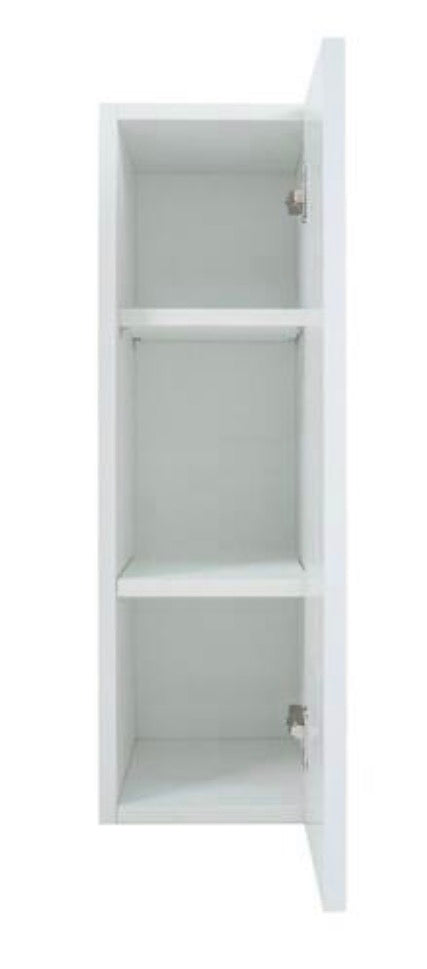 Radiance 15 in. W x 12 in. D x 36 in. H Ready to Assemble Slab Wall Kitchen Cabinet in White
