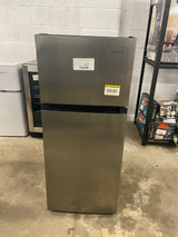4.5 cu. ft. 2-Door Mini Refrigerator in Platinum Steel with Freezer