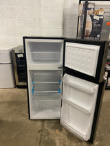 4.5 cu. ft. 2-Door Mini Refrigerator in Platinum Steel with Freezer