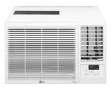 12,200 BTU 230/208V Window Air Conditioner Cools 570 Sq. Ft. with Heater and Wi-Fi Enabled in White