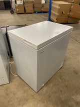 7.0 cu. ft. Manual Defrost Chest Freezer with LED Light in White Garage Ready