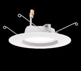 5/6 in. Integrated LED Recessed Retrofit Light Trim with Selectable Color Temperature, (12-Pack)