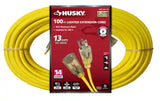 100 ft. 14/3 Medium Duty Indoor/Outdoor Extension Cord, Red/Black