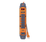 VividFlex 100 ft. 12/3 Heavy Duty Indoor/Outdoor Extension Cord with Lighted End, Yellow
