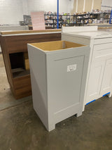 18 in. Single Sink Pearl Gray Bath Vanity without Top