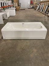 Aloha 60” x 30” Soaking Bathtub with Right Drain