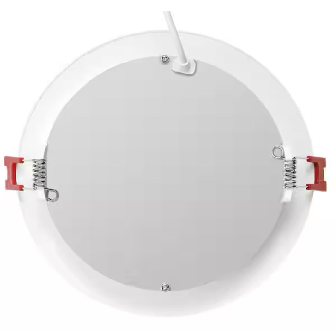 6 in. Selectable CCT Regressed Canless Integrated LED Downlight with New Construction Smashplate (4-Pack)