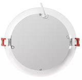 6 in. Selectable CCT Regressed Canless Integrated LED Downlight with New Construction Smashplate (4-Pack)