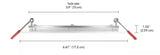 100-Watt Equivalent 1200-Lumen Outdoor Exterior White Switch Activated 2-Head Integrated LED Security Flood Light (2-Pk)