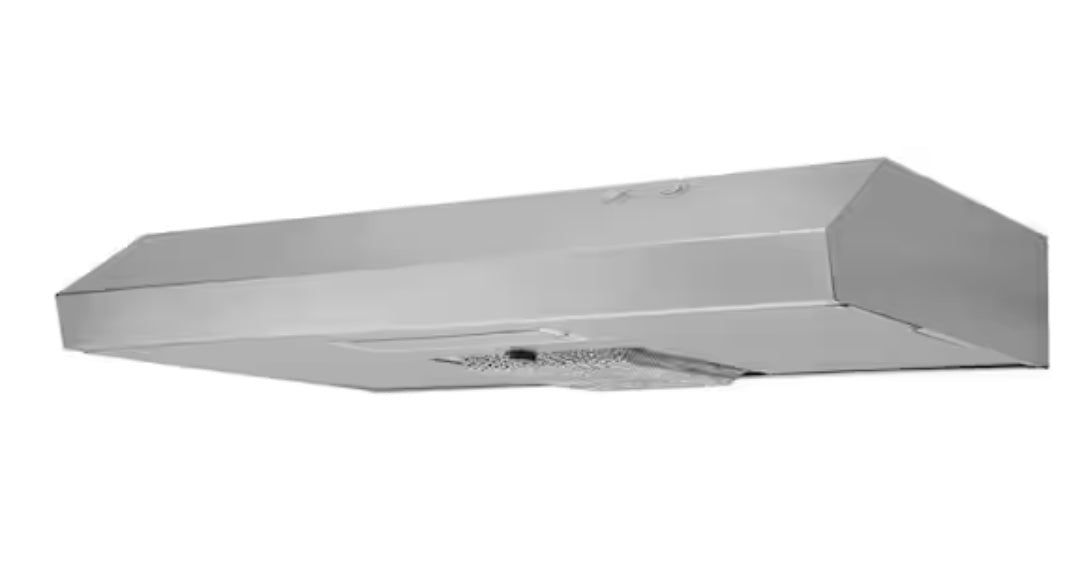 Arno 30 in. 240 CFM Convertible Under Cabinet Range Hood in Stainless Steel with Lighting and Charcoal Filter