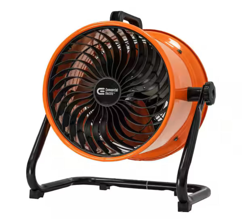 10 in. 3-Speed High Velocity Turbo Fan