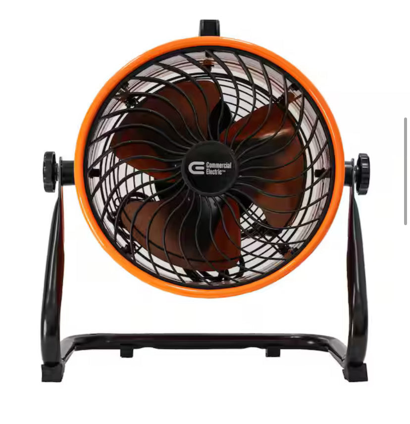 10 in. 3-Speed High Velocity Turbo Fan