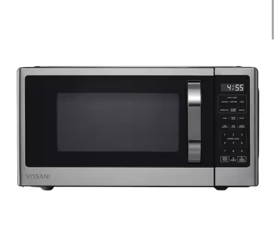 1.1 cu. ft. Countertop Microwave in Fingerprint Resistant Stainless Steel