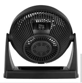 11 in. 3 Speed Portable Desk Fan in Black