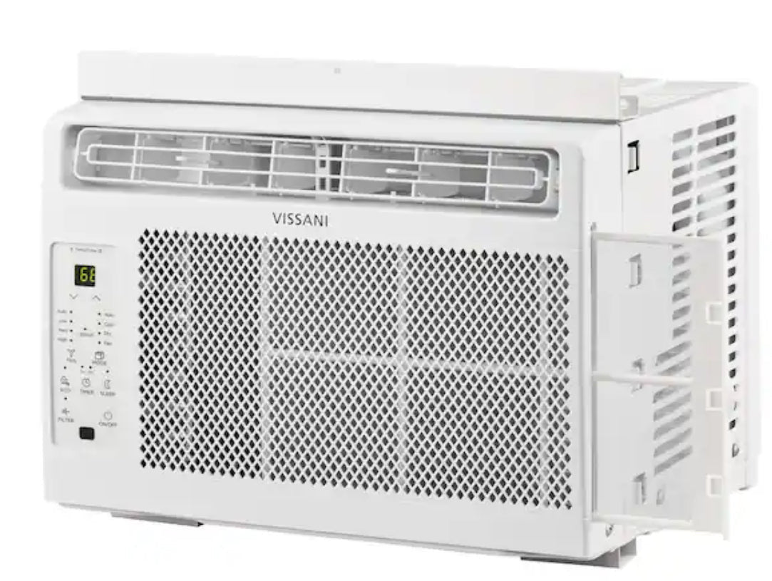 5,000 BTU 115-Volt Window Air Conditioner for 150 sq. ft. Rooms in White