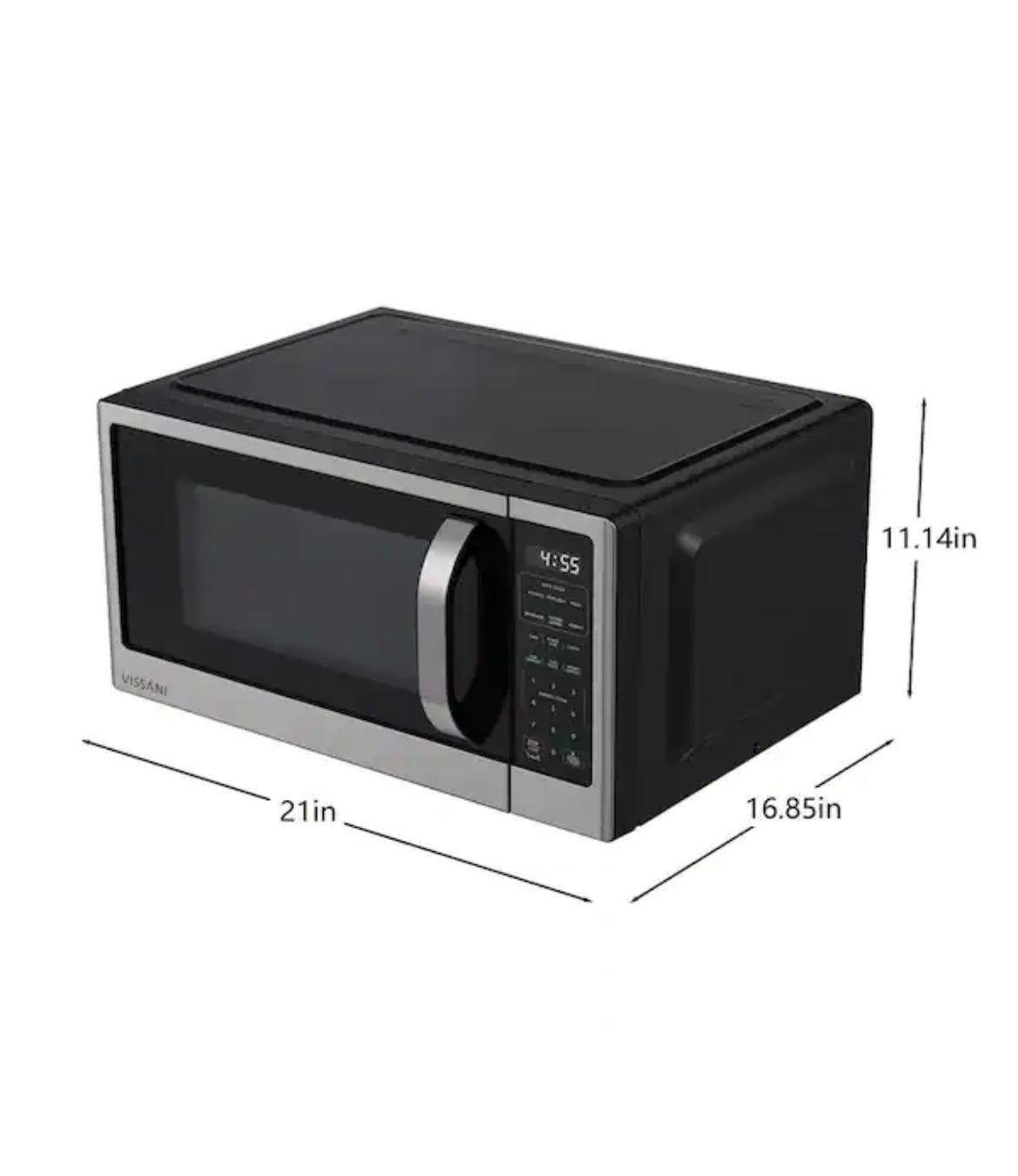 1.1 cu. ft. Countertop Microwave in Fingerprint Resistant Stainless Steel