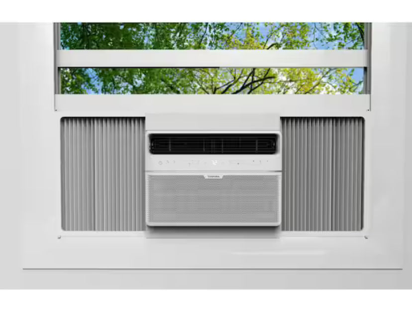 8,000 BTU 115-Volt Smart Wi-Fi Touch Control Window Air Conditioner  for upto 350 sq. ft. (No Remote)