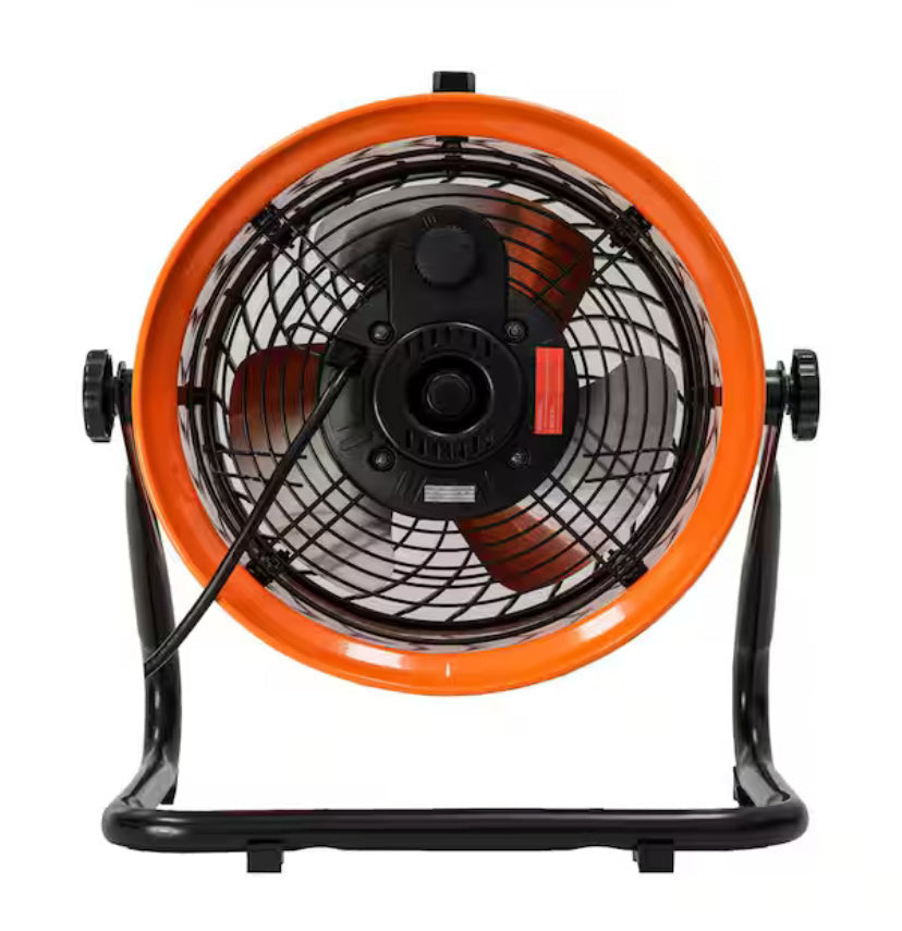 10 in. 3-Speed High Velocity Turbo Fan