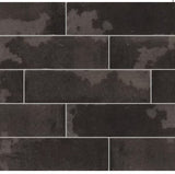 Brickhaven Onyx 2 in. x 8 in. Glazed Porcelain Floor and Wall Tile (4 sq. ft./Case)