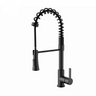 Modern Spring Neck Faucet with Pull-Down Sprayer