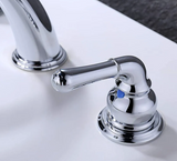 Vintage 8 in. Widespread Bathroom Faucet with Pop-Up Drain