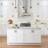 Avondale Shaker Alpine White Ready to Assemble Plywood 12 in Vanity Drawer Base (12in W x 21in D x 34.5in H)