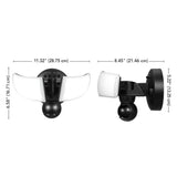 MaxDetect 2000 lm flood light - dimensions