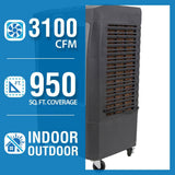 3,100 CFM 3-Speed Portable Evaporative Cooler (Swamp - image 3