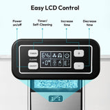 17.5 in. 100 lbs./24 H. Freestanding/Undercounter Commercial Ice Maker in Stainless Steel, Full Size