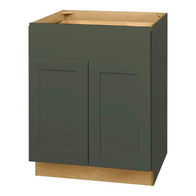 Avondale 27 in. W x 24 in. D x 34.5 in. H Ready to Assemble Plywood Shaker Base Kitchen Cabinet in F