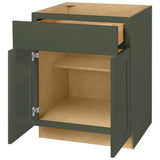 Avondale 27 in. W x 24 in. D x 34.5 in. H Ready to Assemble Plywood Shaker Base Kitchen Cabinet in F