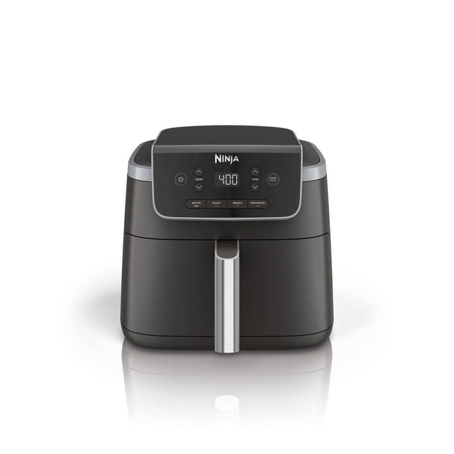 5 qt. Black Stainless Steel Air Fryer Pro with Air Fry Roast Reheat and Dehydrate