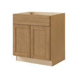 Avondale 30 in. W x 24 in. D x 34.5 in. H Ready to Assemble Plywood Shaker Sink Base Kitchen