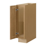 Avondale 9 in. W x 24 in. D x 34.5 in. H Ready to Assemble Plywood Shaker Base Kitchen Cabinet in