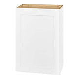 Avondale 21 in. W x 12 in. D x 42 in. H Ready to Assemble Plywood Shaker Wall Kitchen Cabinet in Alp