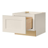 Avondale 18 in. W x 16.5 in. H x 24 in. D Ready To Assemble Plywood Shaker Drawer Bench Base in Anti