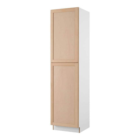 24 in. W x 24 in. D x 96 in. H Ready to Assemble Pantry Kitchen Cabinet in Unfinished with Clickread