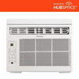 6,000 BTU 115-Volt Smart Window Air Conditioner Cools 250 sq. ft. with Dehumidifier and Remote, Powe