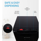 Black Bottom Load Water Dispenser