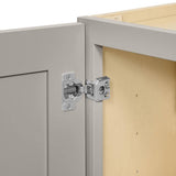 Avondale 36 in. W x 24 in. D x 24 in. H Ready to Assemble Plywood Shaker Wall Bridge Kitchen Cabinet
