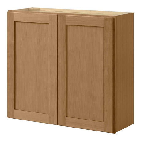 Avondale 33 in. W x 12 in. D x 30 in. H Ready to Assemble Plywood Shaker Wall Kitchen Cabinet in