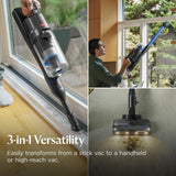 PowerClean FurFinder 200W Bagless Cordless HEPA Sealed System Stick Vacuum for Multi‑Surfaces in Blu